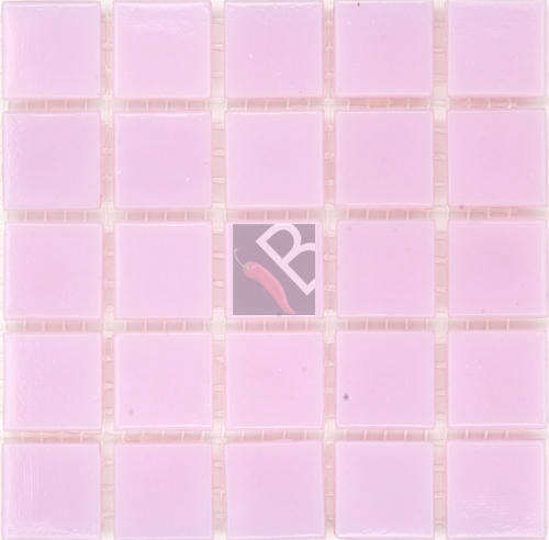 River Plain Baby Pink 20x20x4mm - 25 Tiles