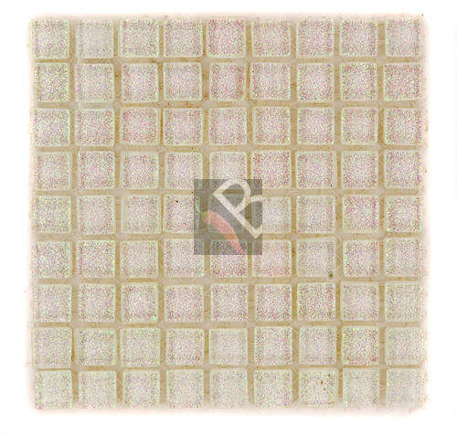 Crystal Glass Mosaic Glitter White - 81 tiles