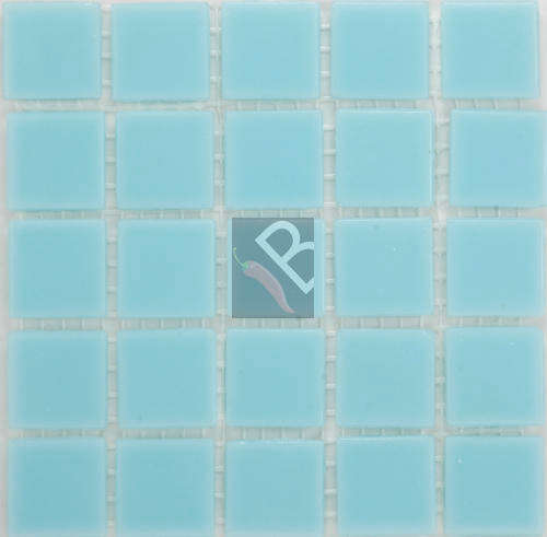 River Plain Pale Blue 20x20x4mm - 25 Tiles