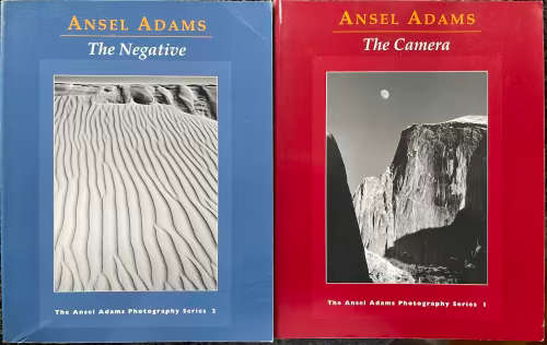 `The Camera` and  `The Negative` by Ansel Adams The Ansel Adams Photography Series 1 and 2