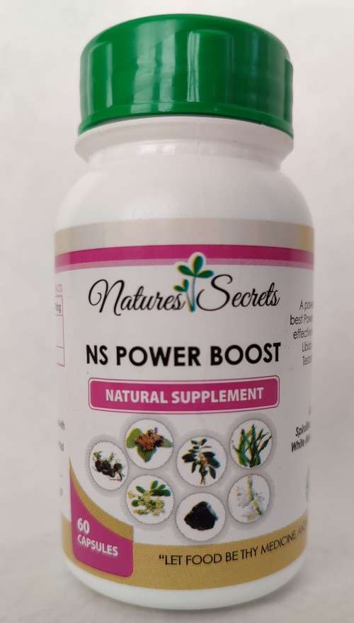 Power boost - herbal combo (Shilajit, Maca root, white musli, ashwaganda, and moringa)