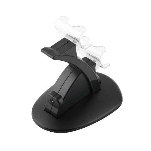 Dual USB Charging Charger Dock Stand For PlayStation 4 PS4 Controller