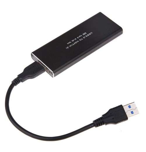 USB 3.0 to M.2 SSD Solid State Drive Enclosure