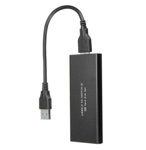 USB 3.0 to M.2 SSD Solid State Drive Enclosure