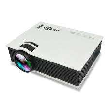 Wifi 1200 lumen Portable Led Home Cinema Projector -White