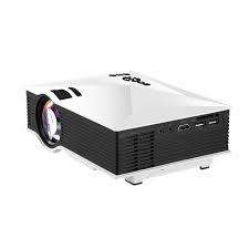 Wifi 1200 lumen Portable Led Home Cinema Projector -White