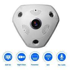 VR 3D Panoramic Surveillance Camera