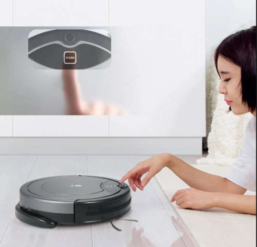 Automatic Rechargeable Robotic Vacuum Cleaner