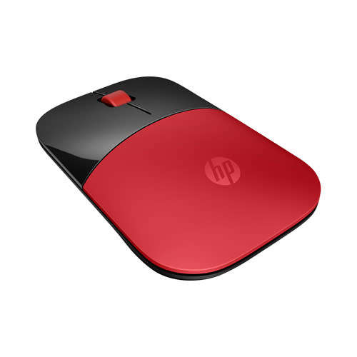 Red HP Wireless Z3700 Mouse