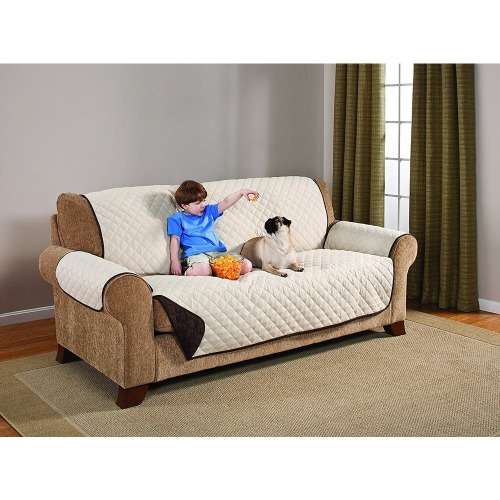 Reversible Couch Cover Combo - 1 x Double,1 x Single
