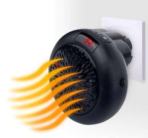 1000W Portable Plug-In Wall Heater