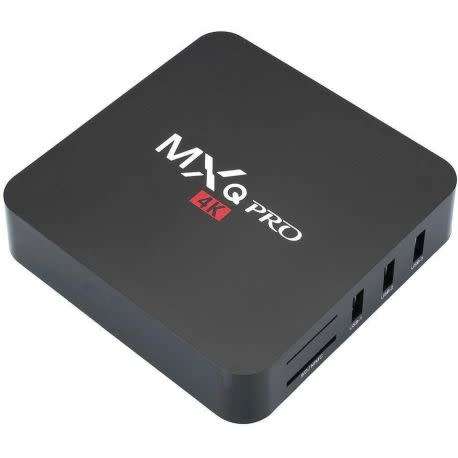 Android TV Box 4K Quad Core Android 7.1 - MXQ Pro