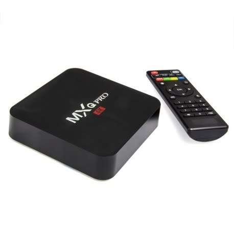 Android TV Box 4K Quad Core Android 7.1 - MXQ Pro