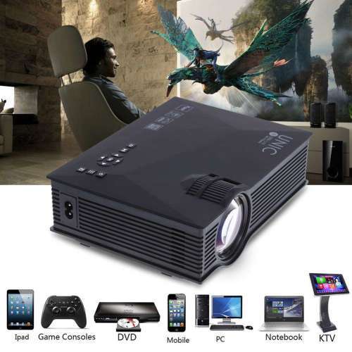 1200 lumen WiFi  Ready Led Home Cinema Projector