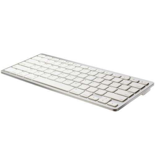 Ultra-slim Wireless 3.0 Bluetooth Keyboard For PCs, Apple Series and Android Devices - White