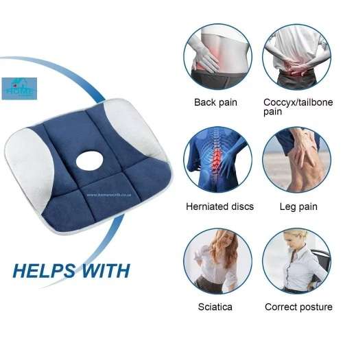 Pressure Relieving Portable Seat Cushion