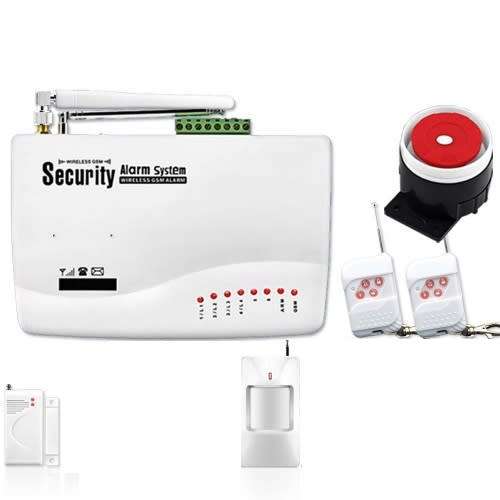 Wireless GSM Burglar Security Alarm System with 1 x PIR