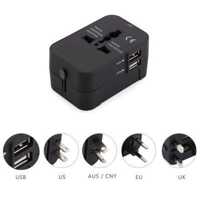 Universal Travel Adapter with USB Charger Plug
