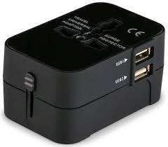 Universal Travel Adapter with USB Charger Plug