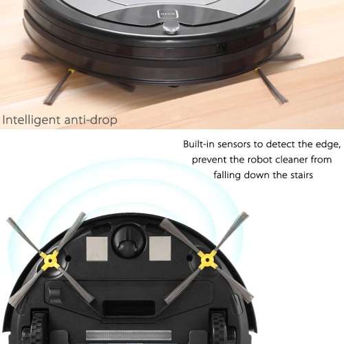 Automatic Rechargeable Robotic Vacuum Cleaner A1