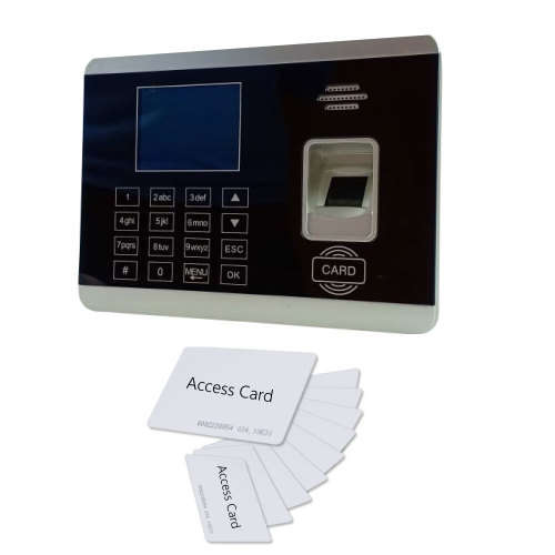 Fingerprint Time Attendance with Access Card Control System