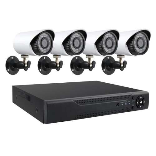 AHD Recording 4 Channel HD Security System