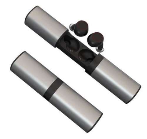 S2 TWS Dynamic Waterproof Bluetooth Earphones with 1200mAh Power Bank