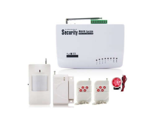 Wireless GSM Burglar Security Alarm System with 2 x PIR