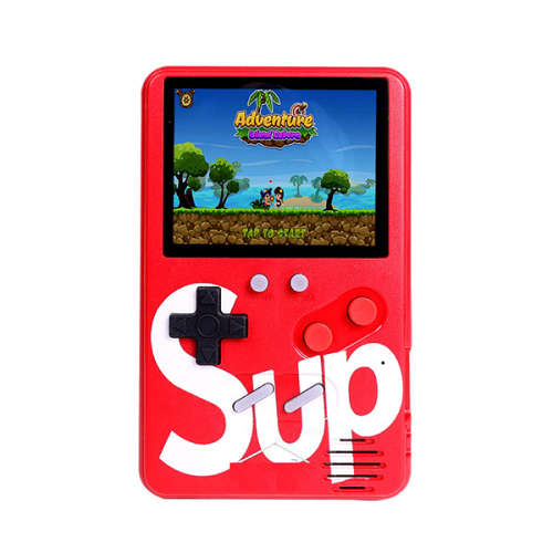 500 in 1 SUP Retro Gaming Console - Red
