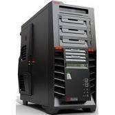 gmc x7 station atx- with 2x lcd (temp+fan) no psu