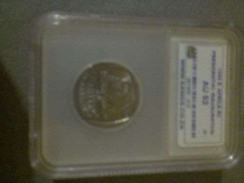 3 X PRESIDENTIAL INAUGURATION R5 GRADED AU 53 SANGS**BID PER COIN