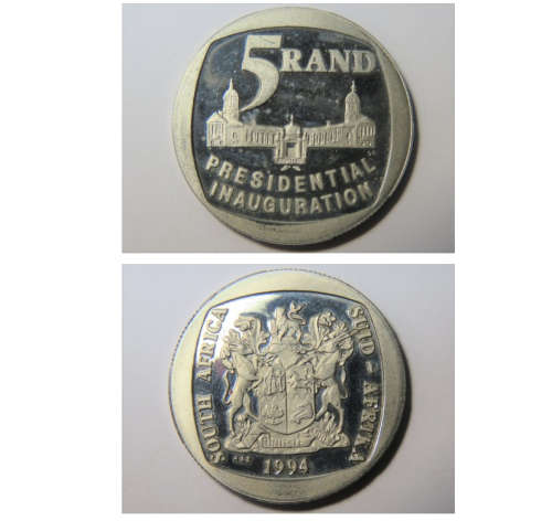 1994 PRESIDENTIAL INAUGURATION PROOF R5*DETACHED FROM FDC