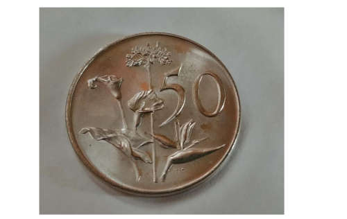 1965 AFRIKKAANS 50C **SPLENDID CONDITION