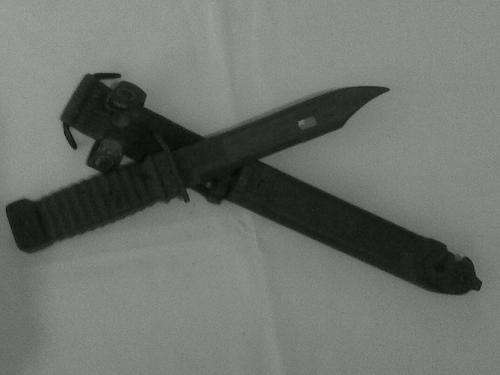 Special forces combat knive