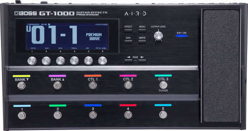 BOSS GT-1000 FLAGSHIP MULTI EFFECTS WITH NEW `AIRD` TECHNOLOGY