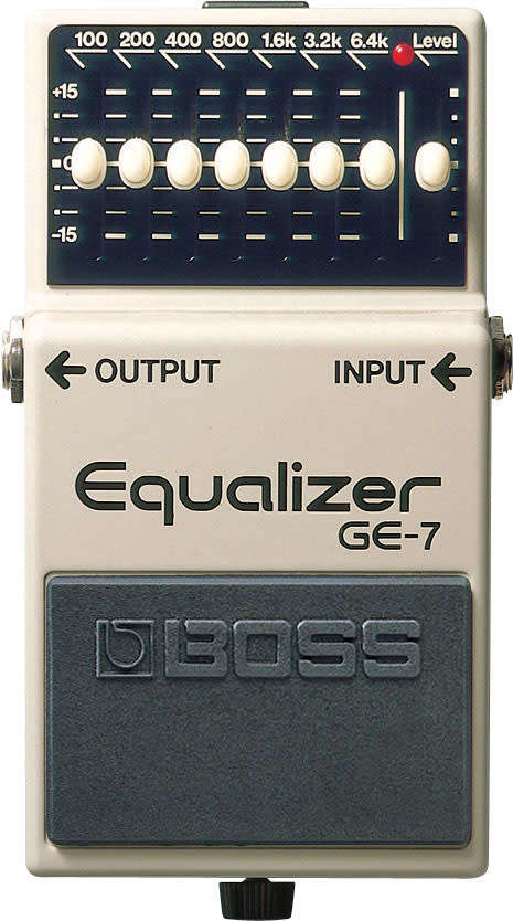 BOSS GE-7 7-BAND GRAPHIC EQUALIZER