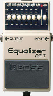 BOSS GE-7 7-BAND GRAPHIC EQUALIZER