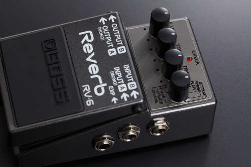 BOSS RV-6 COMPACT REVERB WITH 8 MODES