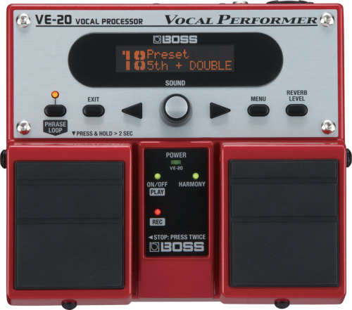 BOSS VE-20 VOICE EFFECTS PROCESSOR