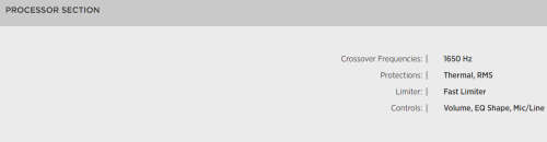 RCF 4PRO5031 POWERED SPEAKER