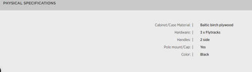 RCF 4PRO5031 POWERED SPEAKER