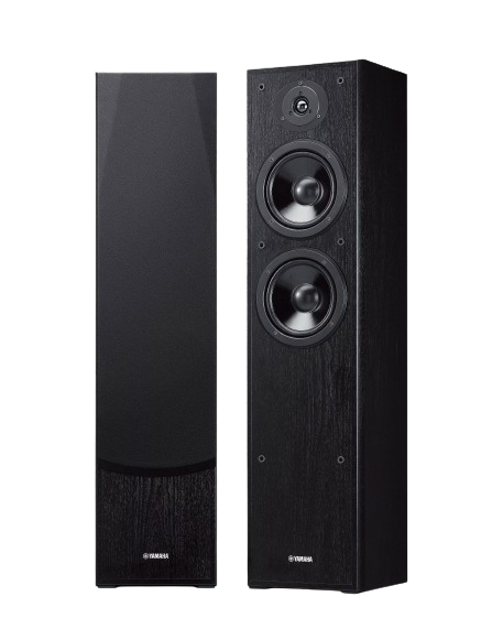 YAMAHA NS F51 FLOORSTANDING SPEAKERS (PAIR)