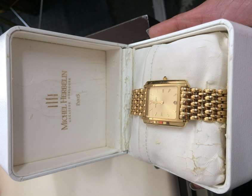 MICHEL HERBELIN MENS WATCH