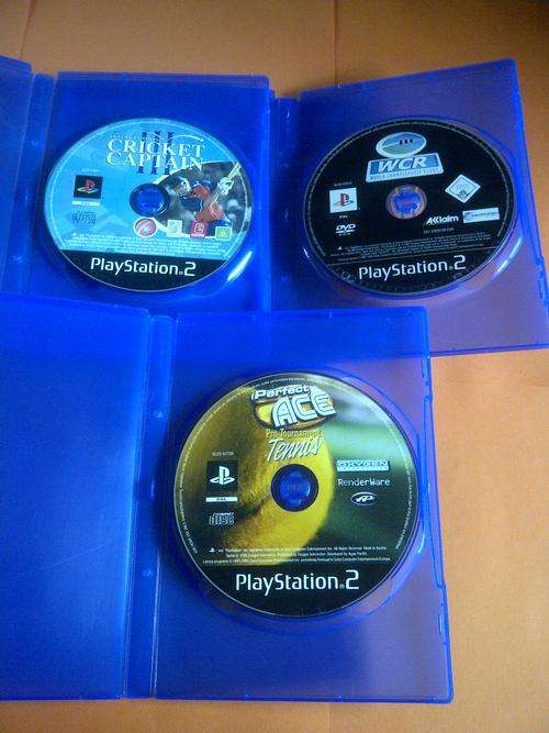 Game Bundles For Sale (International Cricket Captain 3, WCR , Perfect ACE Pro Tournament Tennis)