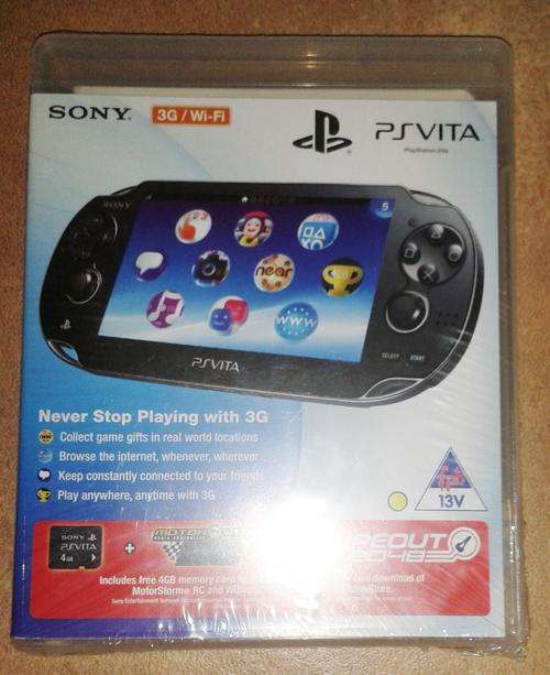 4GB Memory Card for PSVita and 2 downloadable games