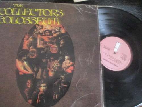 collectors colosseum pink island label lp