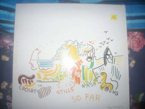 Crosby stills nash and young usa press lp