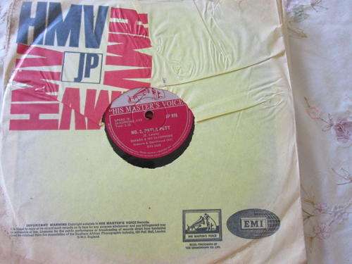 shamba and his saxaphone 78rpm