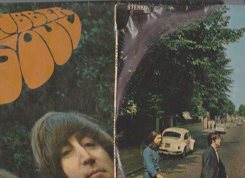 Two beatles lps crazy one rand start for both