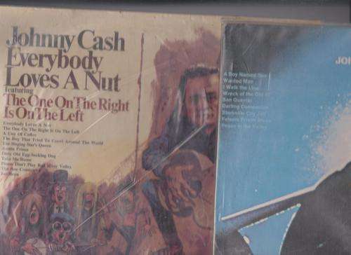 Two johnny cash lps